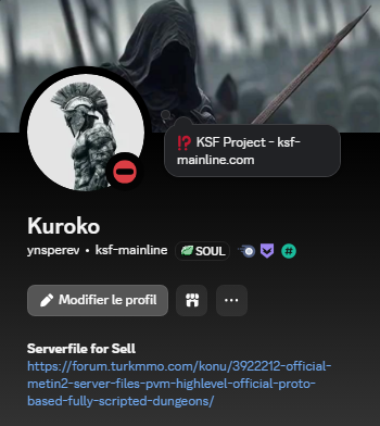 Profil Discord Kuroko
